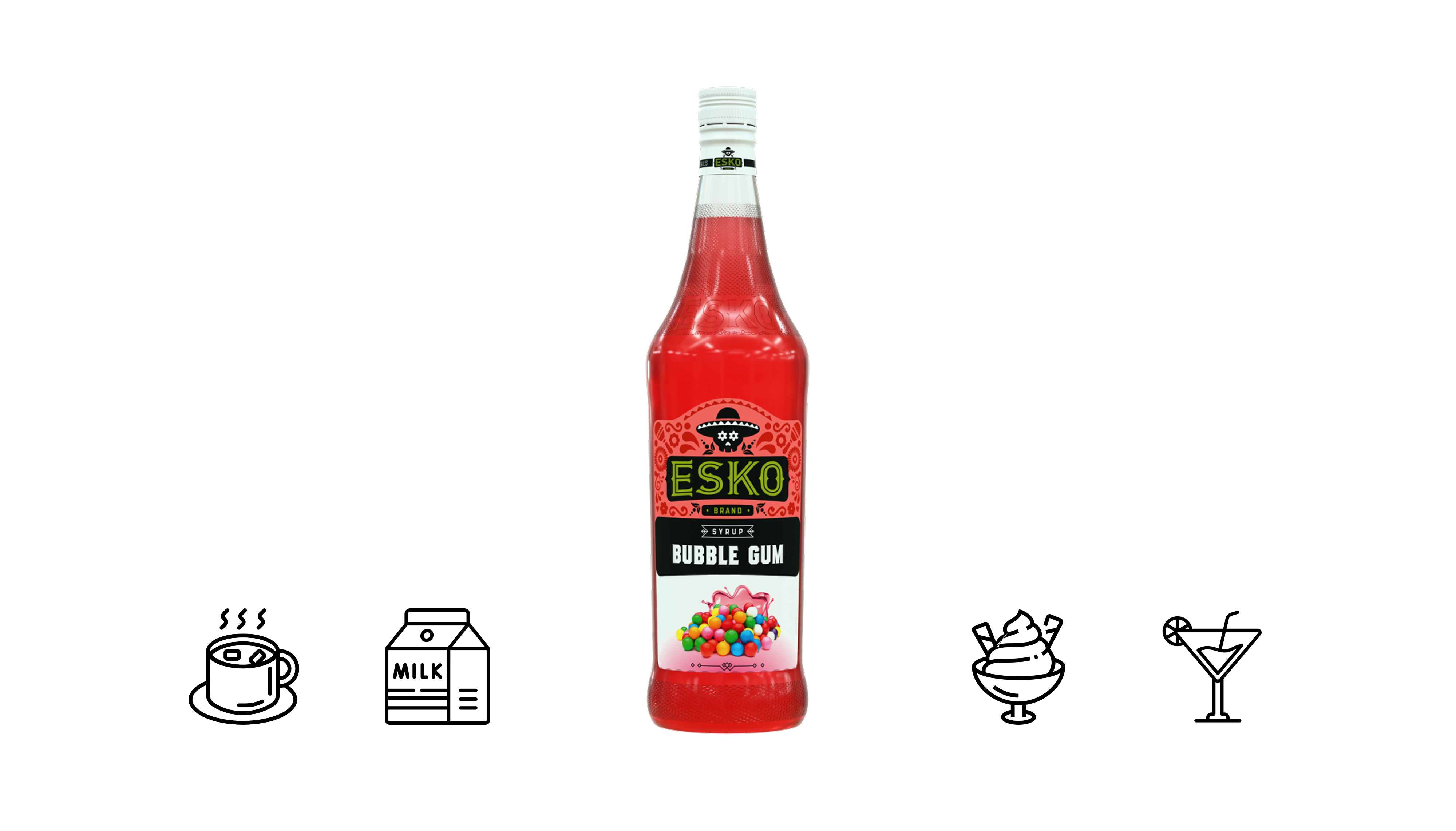 Сироп Бабл гам 1л