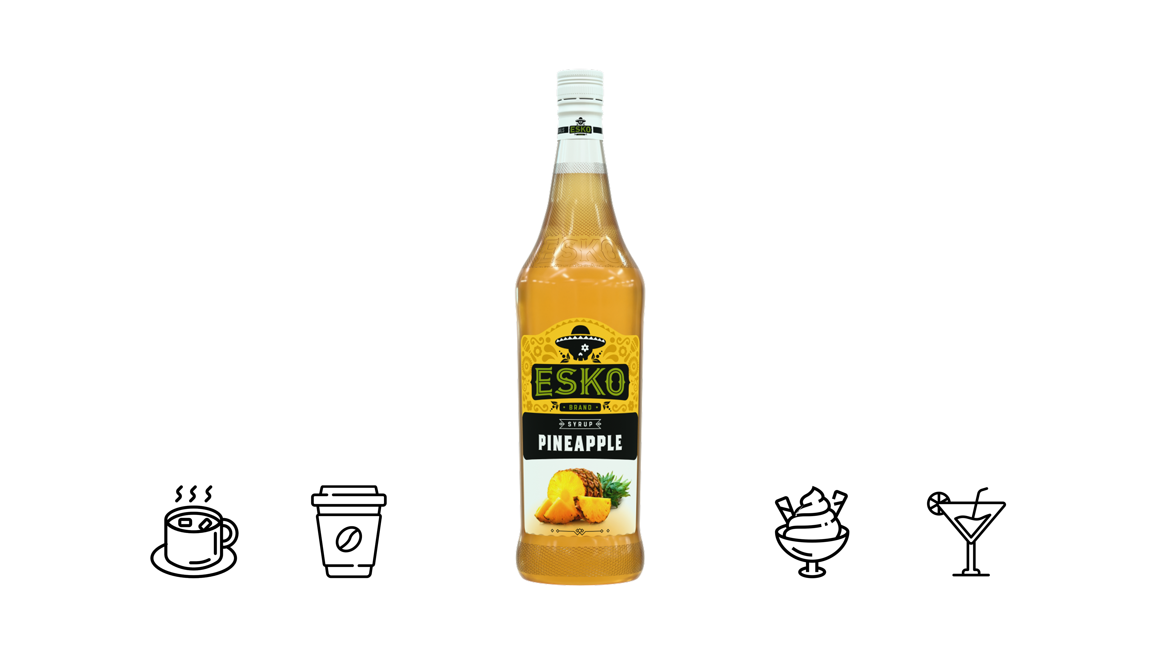 Сироп Ананас 0,35 л