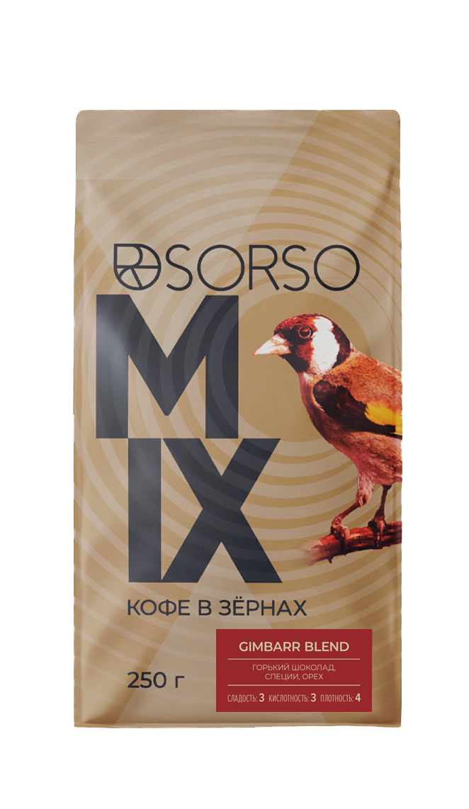 Кофе SORSO Blend Gimbarr  250 гр.